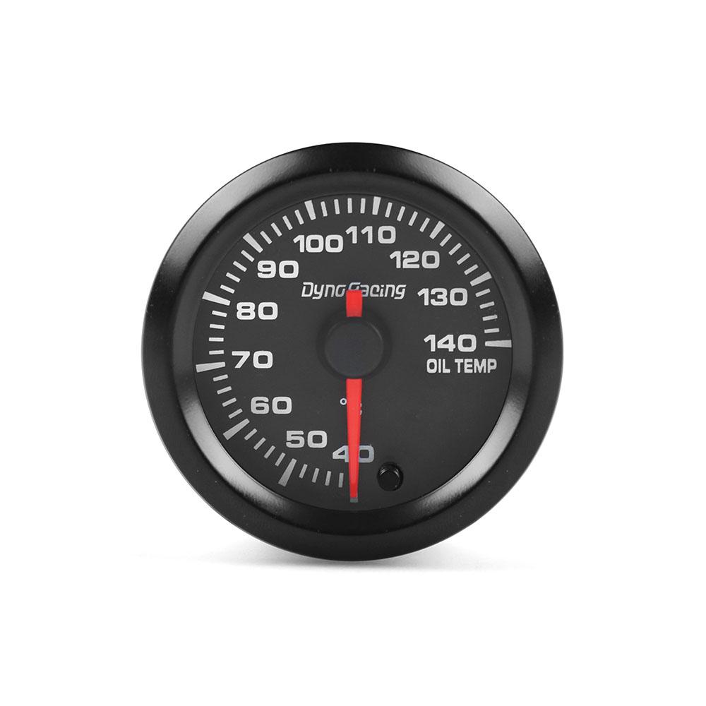 Dynoracing Car 2" 52mm 40-140 Celsius Oil Temp Gauge 7 Colors LED Oil Temperature Meter High Speed Motor With Sensor BX101490