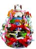 Moomin 3-Tier Baby Shower Gift Set for Boys and Girls, Includes Plush Toy and Towel, Popular 2-Tier Set (Pampers Tape Type, Small)