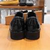 VAINER Herren S Premium Anzugschuhe Schwarz+Muster 1f30