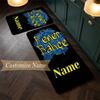 Fenerbahce SK (19) Customize Name Flannel Kitchen Mat Soft Non-Slip Kitchen Floor Runner Rug for Home Kitchen Decor