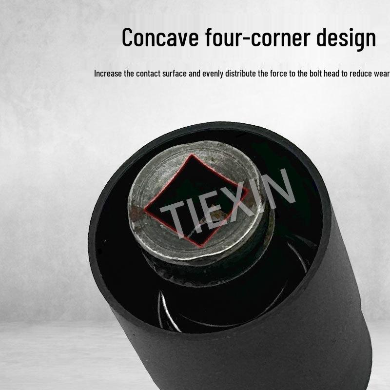 New Lithium Battery Impact Wrench: 1/2 Conversion To Square Shank with Drill Bit & Rubber Ring 05625