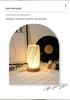 3D Printed RGB Dimming Cream-Style Bedside Lamp