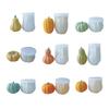 Unique Pumpkin Shaped Wax Mould 3D Silicone Mold Cake/Soap Casting Molds Candle Molds Ornament Gifts for DIY Enthusiasts