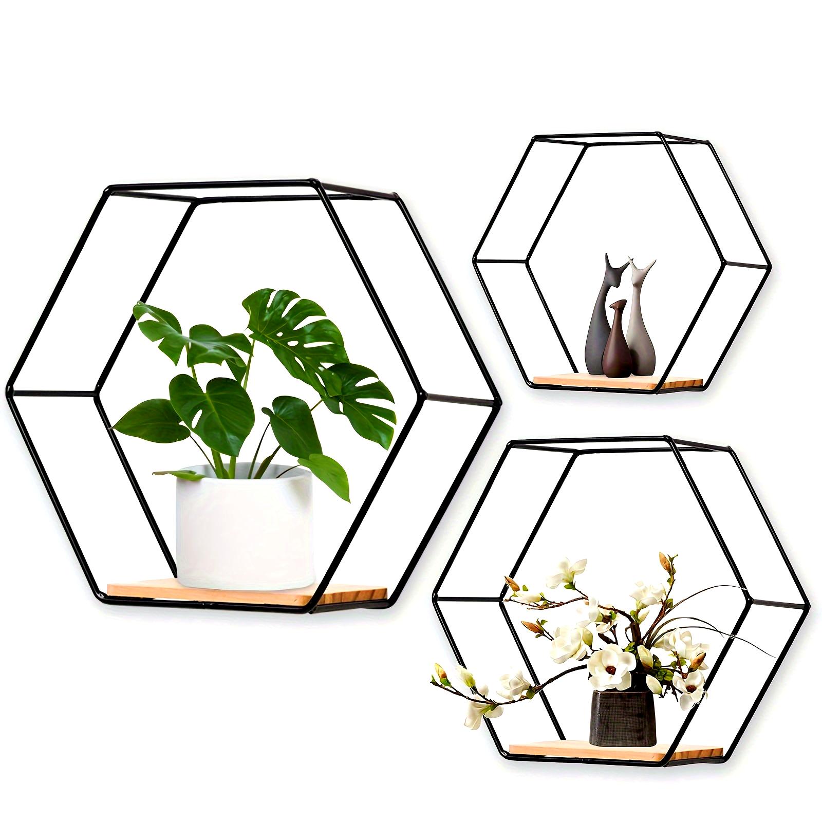 

3 шт. Новые креативные настенные полки из кованого железа для столовой, настенные полки для спальни, гостиной, настенные полки для хранения, украшение для дома(Черный, Золотой)