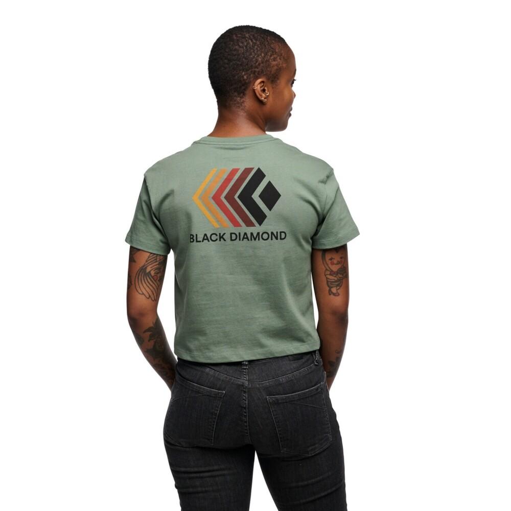 Beullaegdaiamondeu Faded Crop Top Womens /Pawap752447