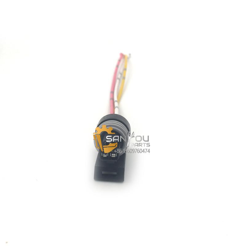 ZX200-3 Hitachi Hydraulic Sensor plug Hitachi Excavator setp motor plug with 3 pins