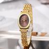 Fashion Oval Diamond Women Watch Luxury Stainless Steel Bracelet Quartz Ladies Dress Wristwatch Relogio Feminino