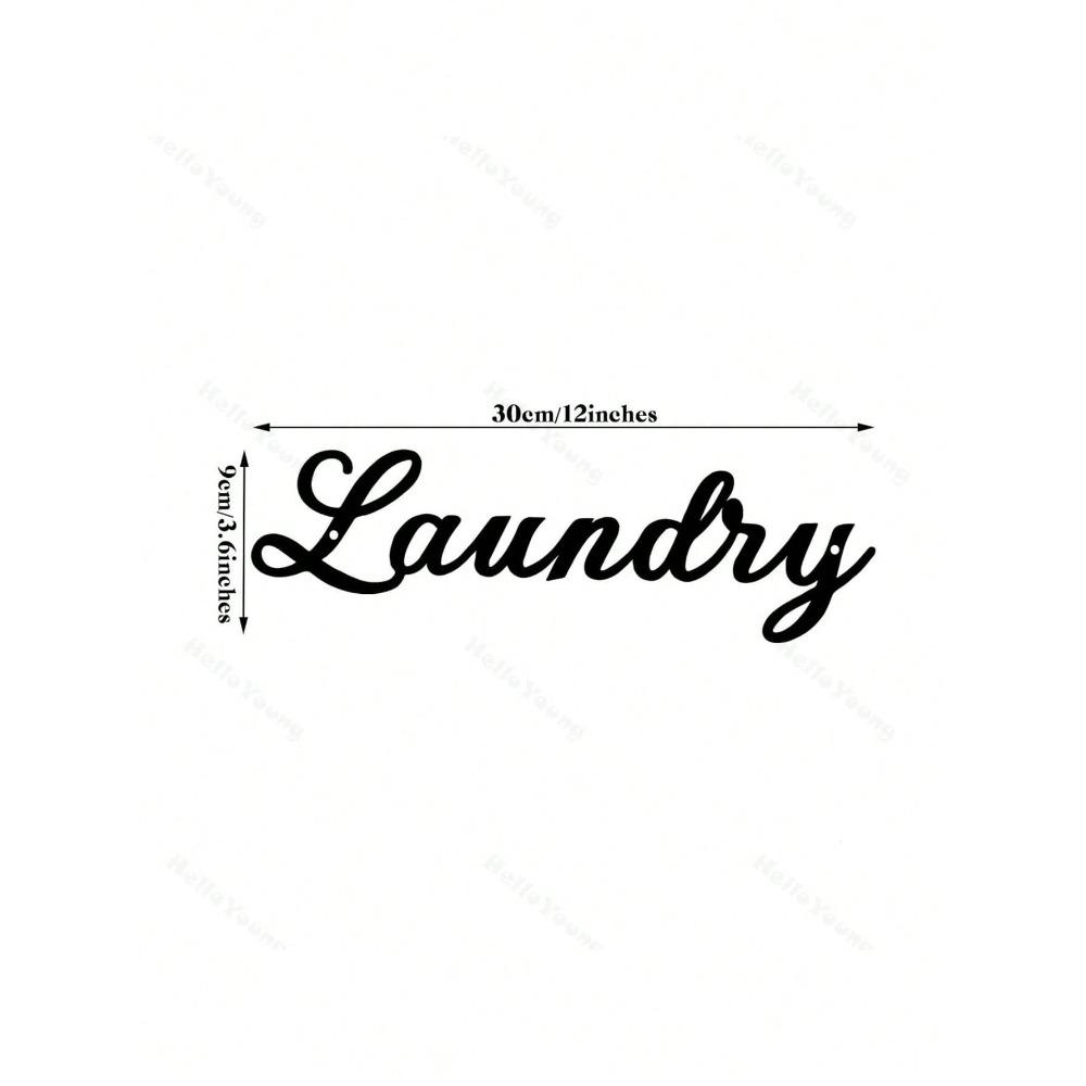 1pc Metal Letter Wall Sign Door Plate Country Home Decor Farmhouse Room Decoration
