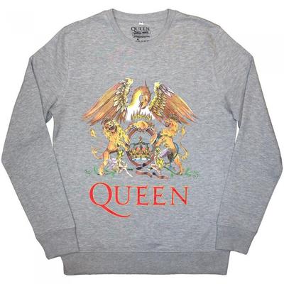 Queen Unisex Adult Classic Crest Sweatshirt