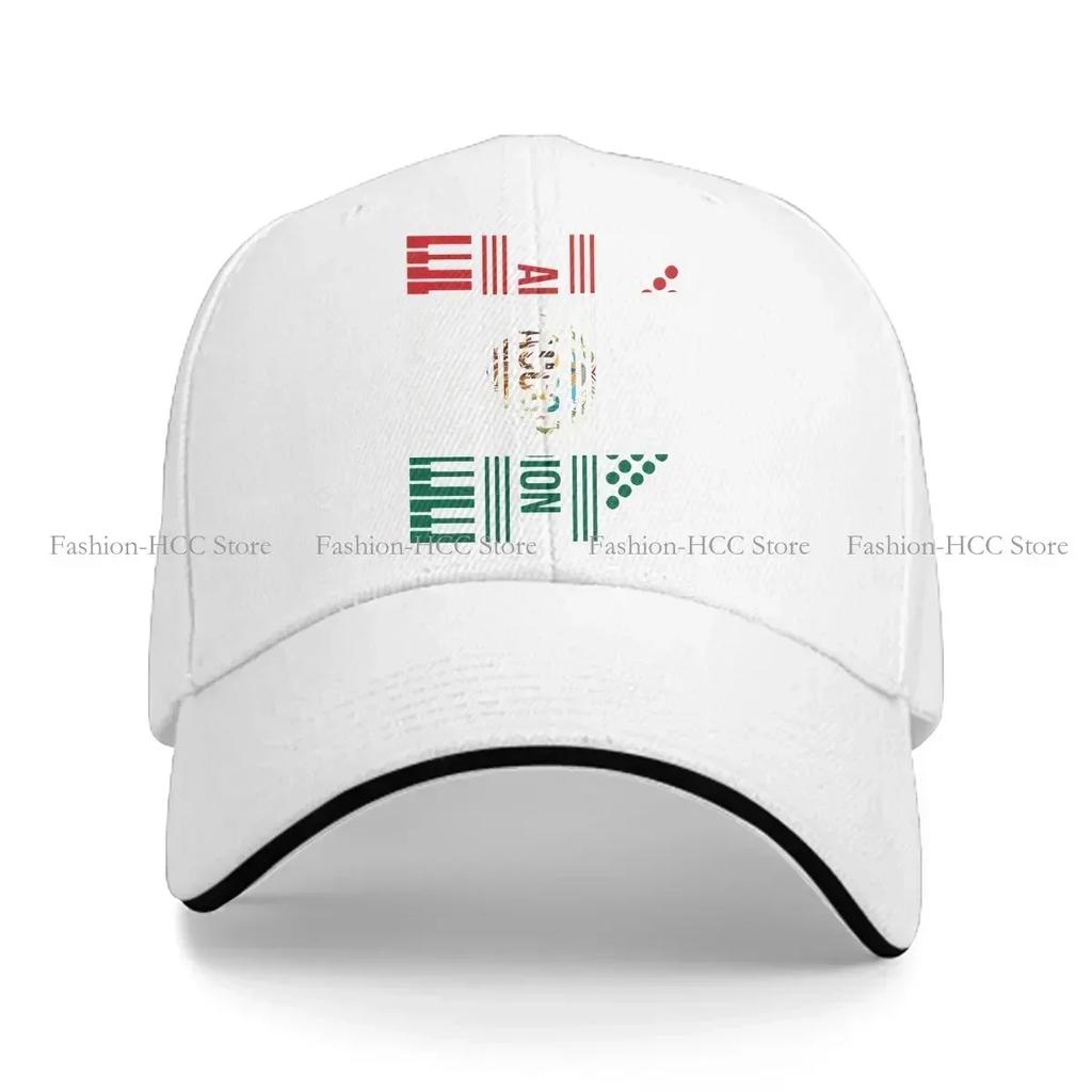 Washed Unisexs Baseball Cap Air Accordion Trucker Snapback Caps Dad Hat Mexican Flag