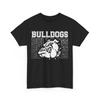 Bulldogs Mascotte Esprit d'Équipe Vintage Fan de Sport T-shirt
