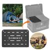 Camping Table Board Multifunctional Outdoor Storage Box Board Lightweight Aluminum Alloy Box Table Board for Camping Hiking