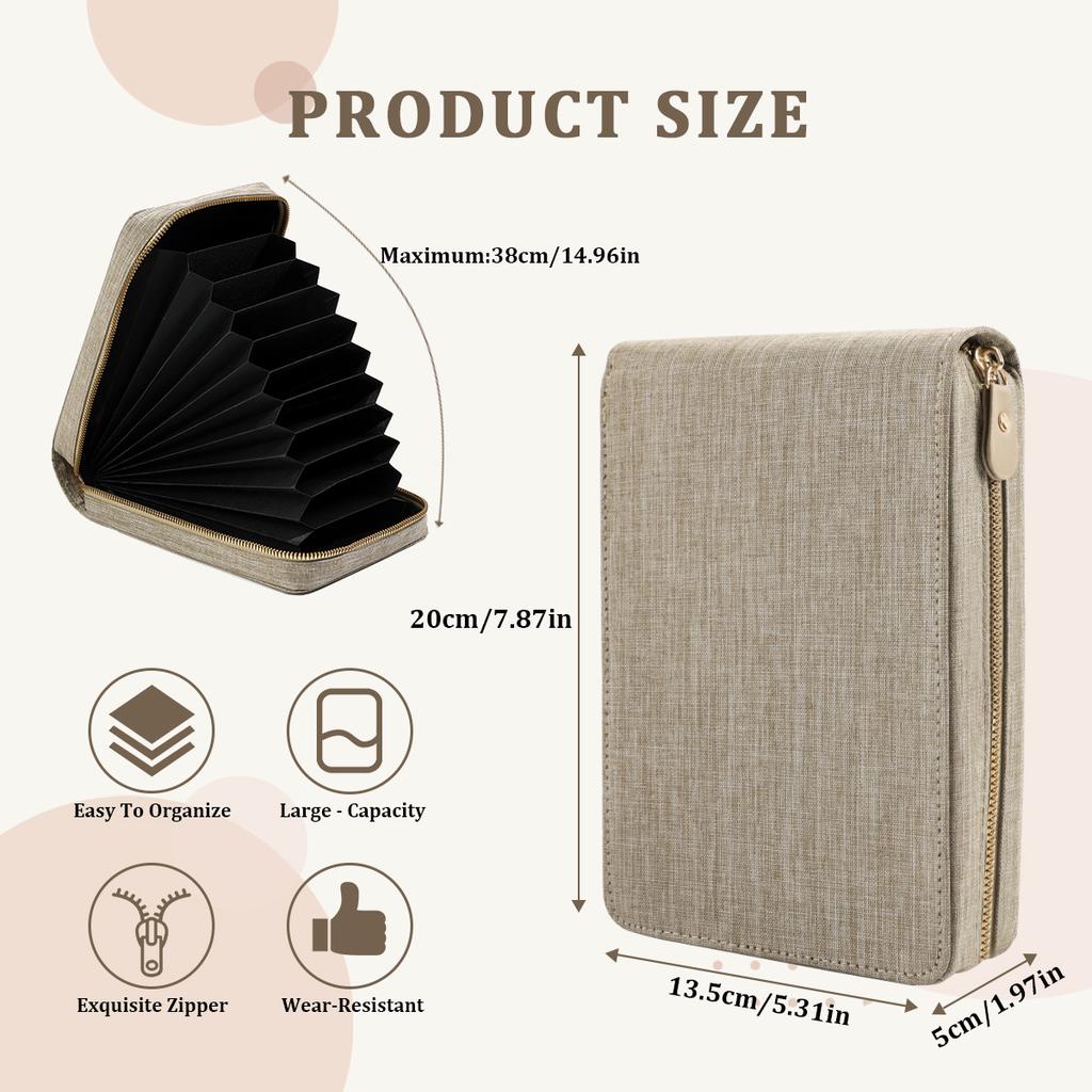 New Empty Circular Knitting Needles Storage Bag Knitting Kit Case Organizer Bag For Crochet Hooks Sewing Accessories Kit Bag