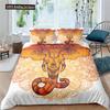 Elephant Bedding Sets Boho Style Luxury 3D Print For Kids Adults Teens Ganesha Duvet Cover Set Queen Size Polyester Bedding Set
