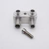 A/C Compressor Adapter Fitting A/C Compressor Fitting Adapter Replacement Aluminum Polished Finish