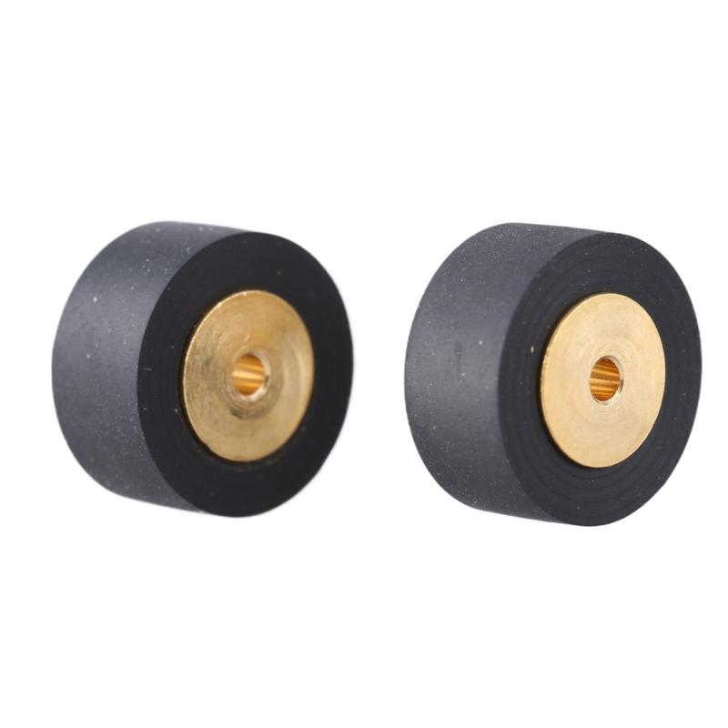 Rubber Pinch Roller Cartridge Radio Tape Recorder Movement Cassette Deck Pressure Belt Wheel 14.2x8x6.5/14.2x7x6.5mm