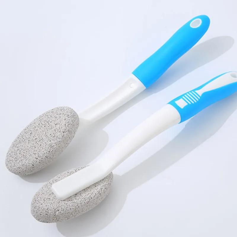 Pumice Stone Toilet Brush Creative Bathroom Cleaning Tools Home Sink Toilet Long Handle Cleaning Toilet Brush Wc Accessories