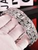 Fashionable Men's Watches Full Diamond-Set Luxury Quartz Watches