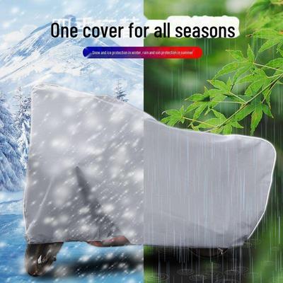 Universal Full Cover Electric Car Motorcycle Rain Protection Sunscreen Dustproof Wear-resistant Battery Car Cover.