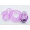 BASICS Vibrating Twin Cock Ring Lasting Ejaculation Ball Holder Lock Fine Clitris Sex Toys Product for Men Penis Extender