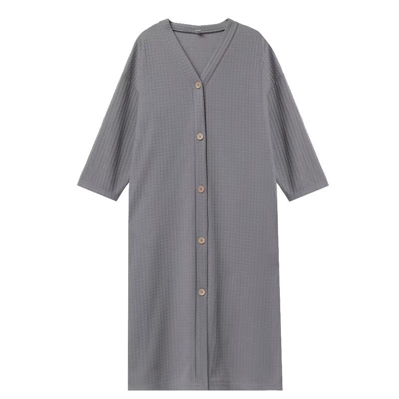 Women's Water-Absorbent, Lint-Free Bathrobe & Nightgown Style Pajamas - Versatile for Home or Outdoors