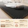 High-resilience Mattress, Single, Tri-fold, Extra Thick, 10cm, Foldable Mattress with Textured Surface, SL-B504-97195GY