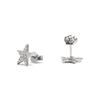 Boucles d'oreilles - LUXENTER - Leilda - Argent 925 - Zircon Cubique - Plaqué Rhodium