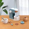 Kids' Wooden Kitchen Pretend Play Set with Oven, Toaster & Waffle Toys