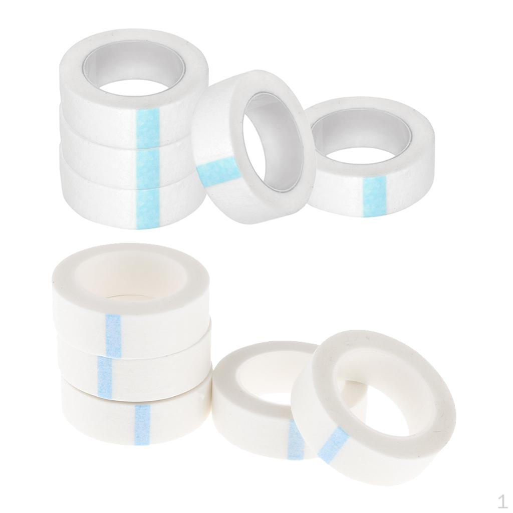 

10 рулонов белых тканевых лент для удлинителей