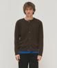 Wednesday Oasis Crop Crewneck Knit Cardigan_Brown(Wc25-Kn63)