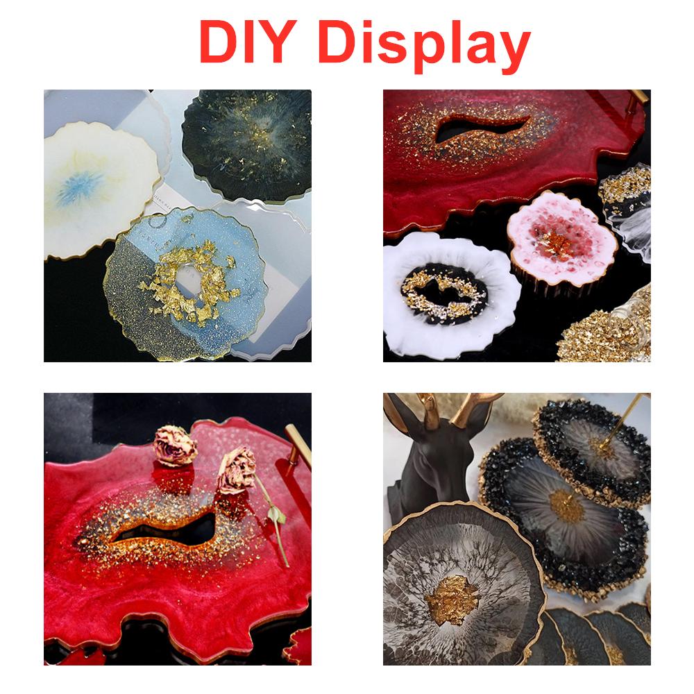 30-80g Crushed Glass Stones Resin Filling for DIY Epoxy Resin Silicone Mold Irregular Broken Stone Nail Art Epoxy Crafts Filler