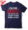 Back To School Teacher TShirt Funny School Year ShortSleev Unisex Unisex Summer Cotton Printed TShirt Casual Streetwear Clothes