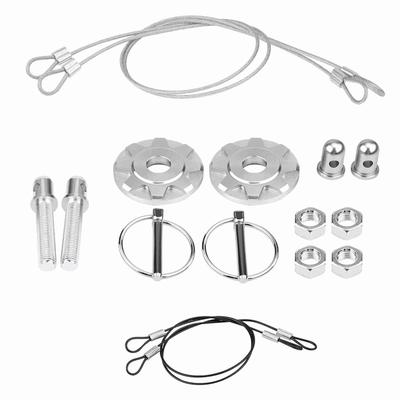 CNC Aluminum Alloy Car Racing Hood Pin Lock Appearance Kit Universal