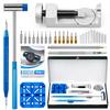 JOREST Watch Band Adjustment Tool Watch Strap Replacement Spring Bar Watch Pin and Instruction Manual Set, Tool, Remover, Remover, (English Version)