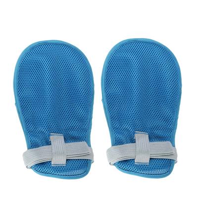 2 Peças Luvas de Restrição Luvas com Controle dos Dedos Protetores de Infecção nas Mãos Luvas Fixas para Dedos e Mãos