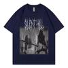 Silent Hill 2 Spiel Grafik T-Shirt Herren Damen Gothic Vintage Kurzarm T-Shirts Hohe Qualität Mode Übergroße T-Shirts