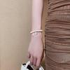 Baroque Freshwater Pearl Eight-Pointed Star Friendship Bracelet for Women