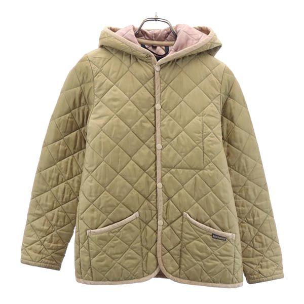 

LAVENHAM Made in England Quilted jacket 36 Beige Cotton filling Women Used