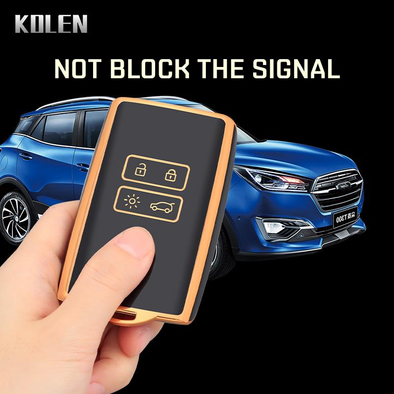 Tpu Car Key Cover Case Shell Fob For Renault Koleos Kadjar Captur Megane Talisman Espace Clio Zoe Scenic 4 Arkana Dacia Sandero