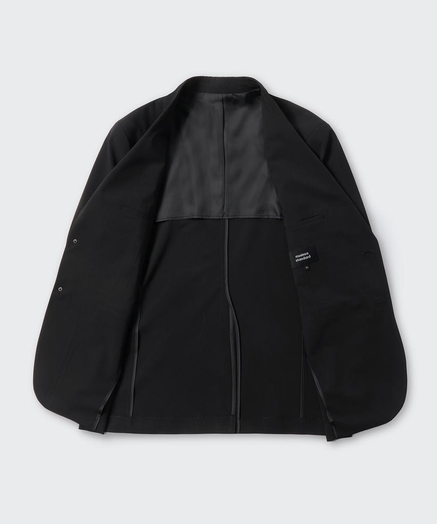 Musinsa Standard [Cooltandard] Relaxed Basic Blazer [Dark Gray]