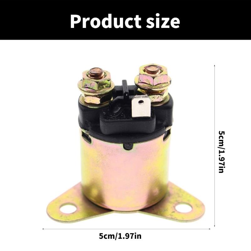 Heavy Duty Starter Solenoid Relays Metal Starter Solenoid Relays Simple Installs for GX390 Engines in Harsh Environments