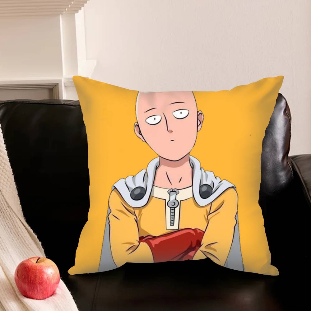 One-S P-Punch A-Anime Pillowcase Living Room Sofa Cushion Cover Bedroom Room Bed Pillow Cover Home Decoration