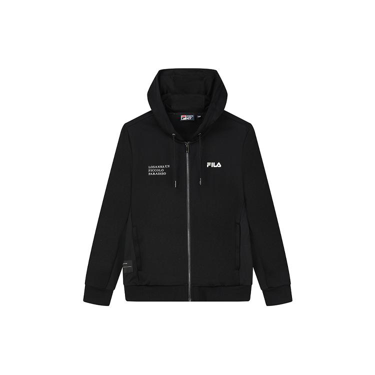 FILA Jackets Men s Jet Black Hooded Moderate Other F11M138552F-BK M