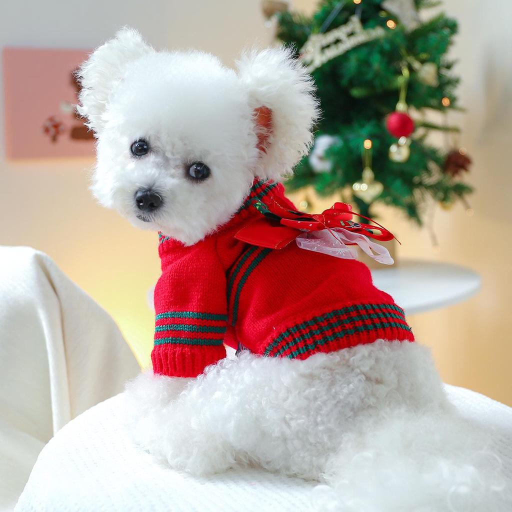 PETCIRCLE Holiday Christmas Knitted Sweater Collection for Pets - Autumn/Winter 
