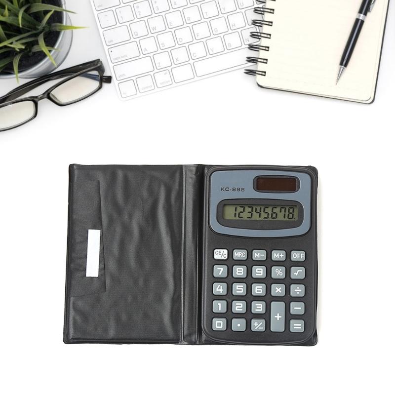 Mini Calculator Pocket Sized Electronic Calculator Accountant Accounting Tool for Easy Calculations and Budgeting