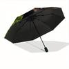 1pc Calf Cow Automatic Open/Close Umbrella - Compact Travel Umbrella, 8-Rib Heavy-Duty Construction, Ideal Gift, Outdoor Accessory, Stylish