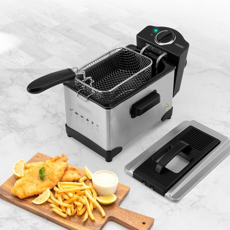 3l Stainless Steel Fryer Semi Pro Fry Plus Kitchencook
