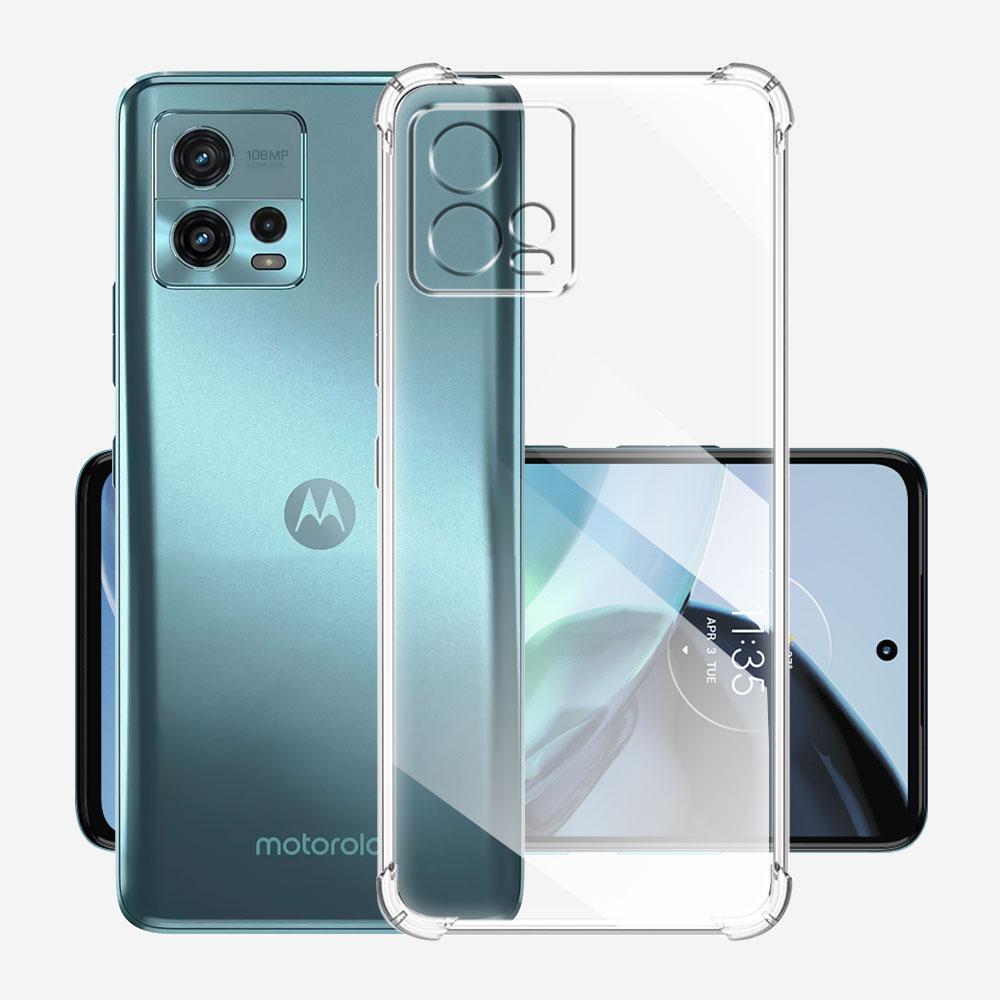 For Motorola Moto G72 5G Case Clear Shockproof Silicone Soft Protect Cases For Moto G73 5G Clear Coque For MotoG72 G 72 Funda