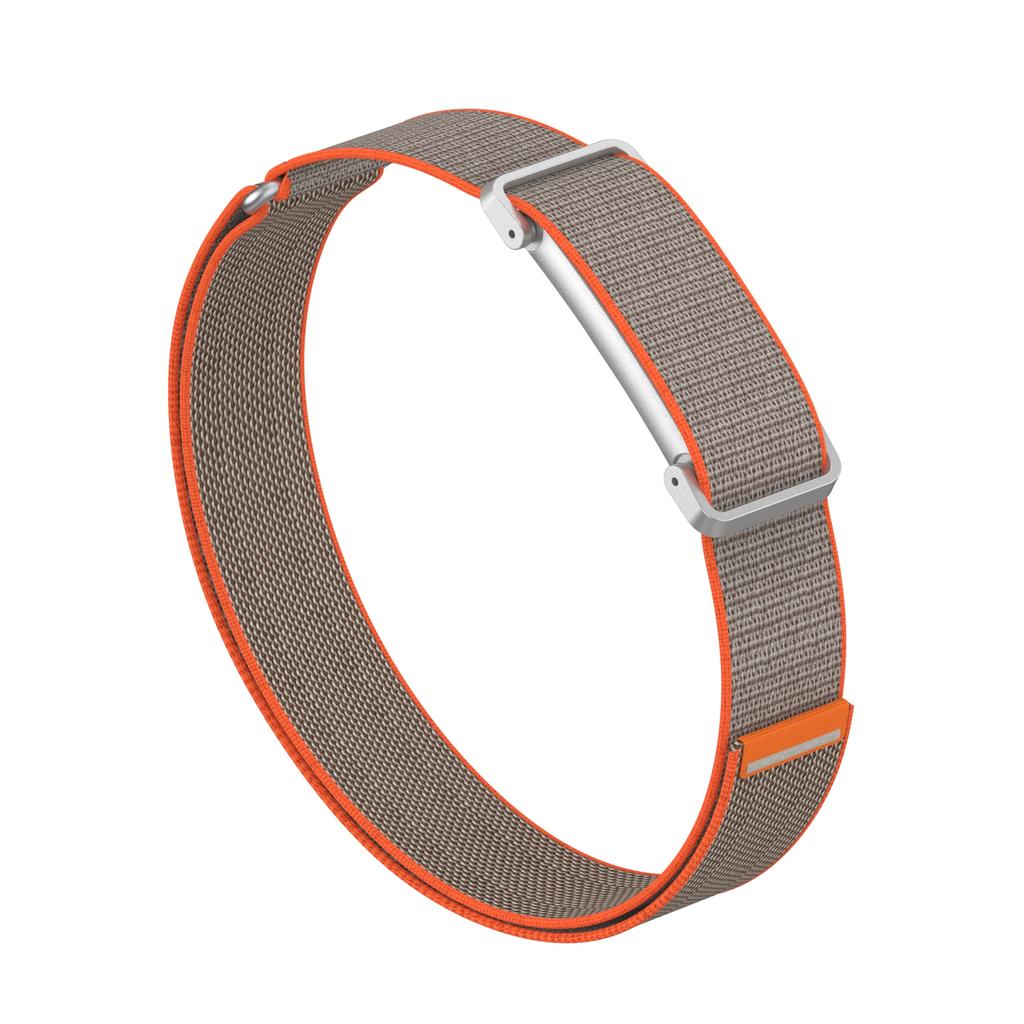 Sports Nylon Woven Upper Arm Band For Google Fitbit Air Biceps Strap ArmBand Metal Case Replacement Bands Accessories