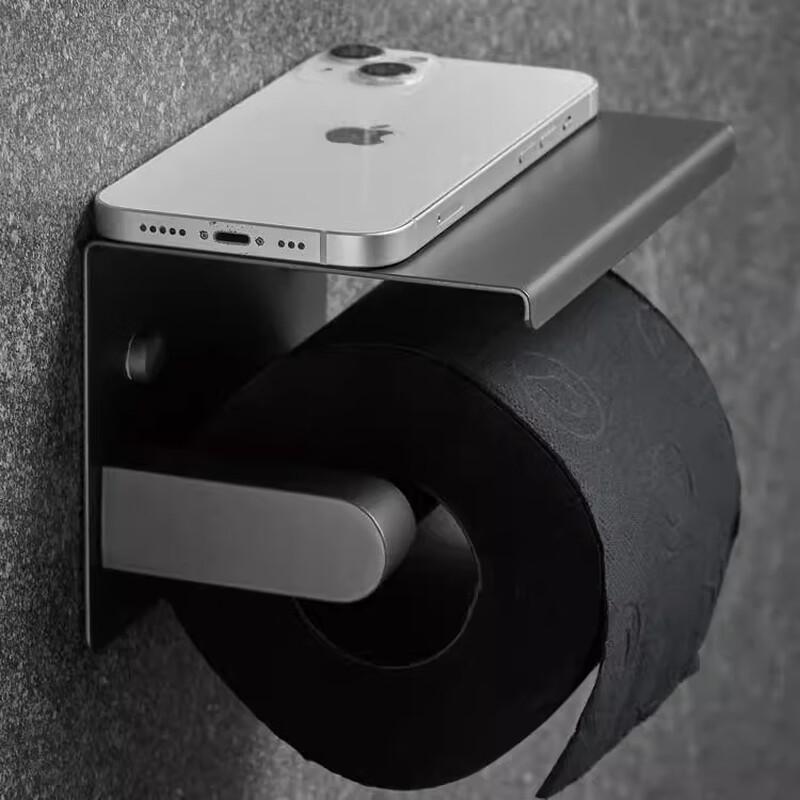 Stainless Steel Suction Cup Toilet Paper Holder